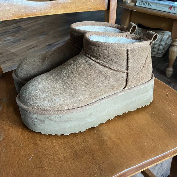 Ugg Ultra Mini Platform Boot size 7 - Picture 3 of 7